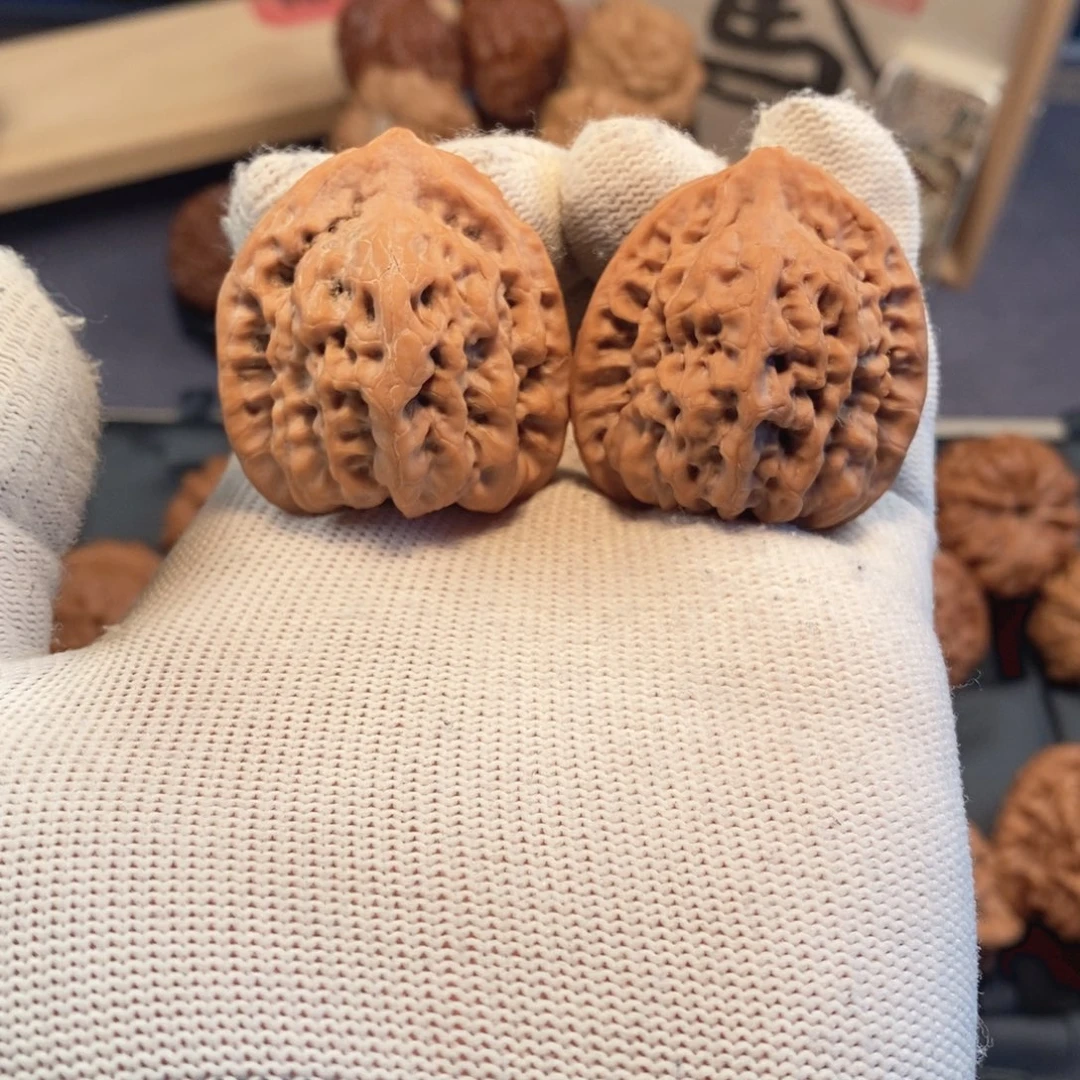 把件文玩核桃走色快速系列37尺挂月峰佛肚F371