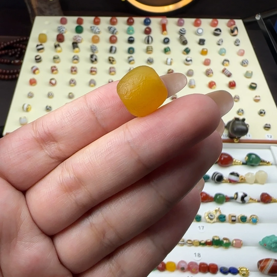 玛瑙/玉髓未镶嵌单珠顶珠腰珠配珠搭配