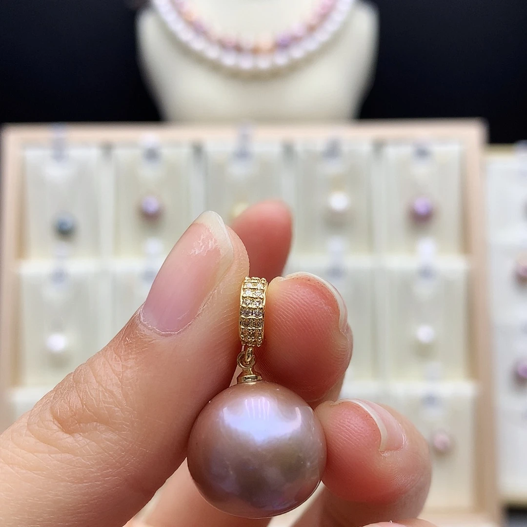 淡水珍珠颈饰合金