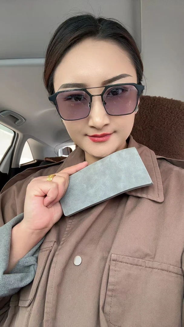 高清护目变色眼镜室内超轻男女款复古