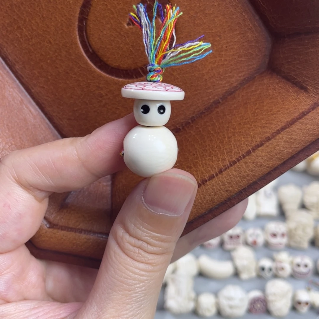 猛犸象牙手串/手链/手镯雪人三通