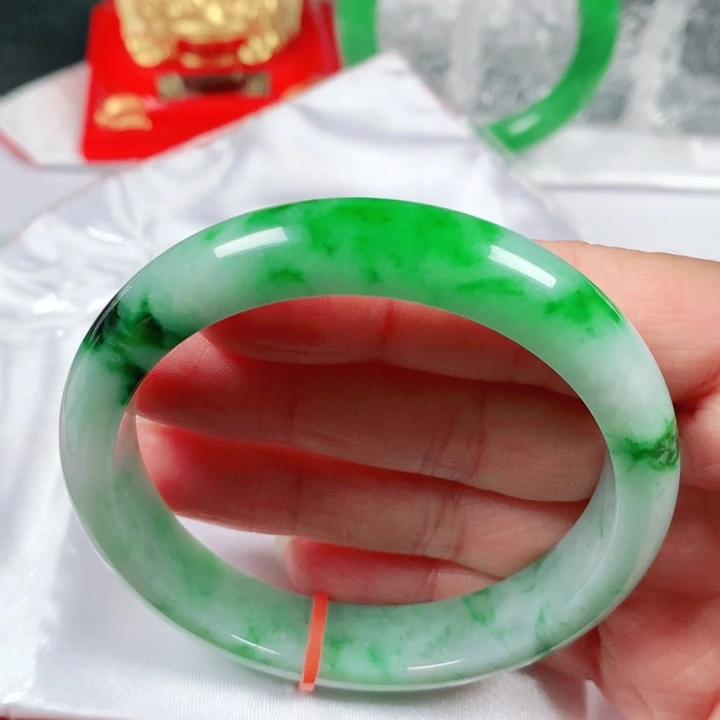 未镶嵌手镯翡翠  编号DH1102 正圈56-57