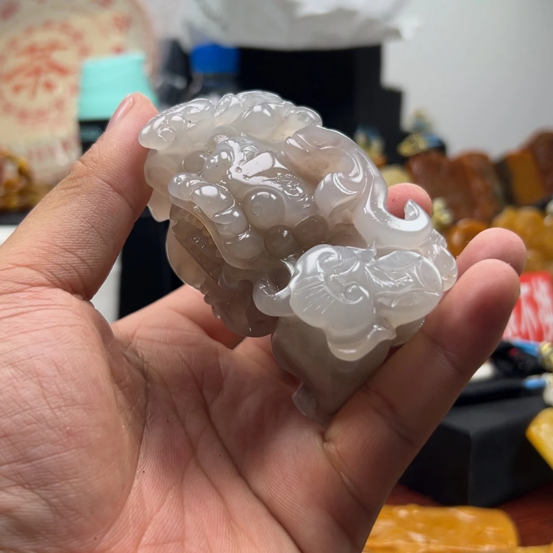 石英质玉（黄龙玉）未镶嵌hly
