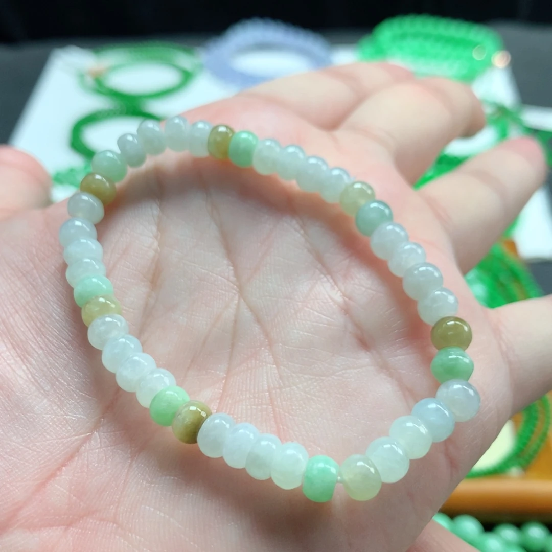 翡翠未镶嵌手链翡翠