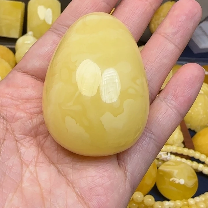 蜜蜡颈饰未镶嵌天然蜜蜡