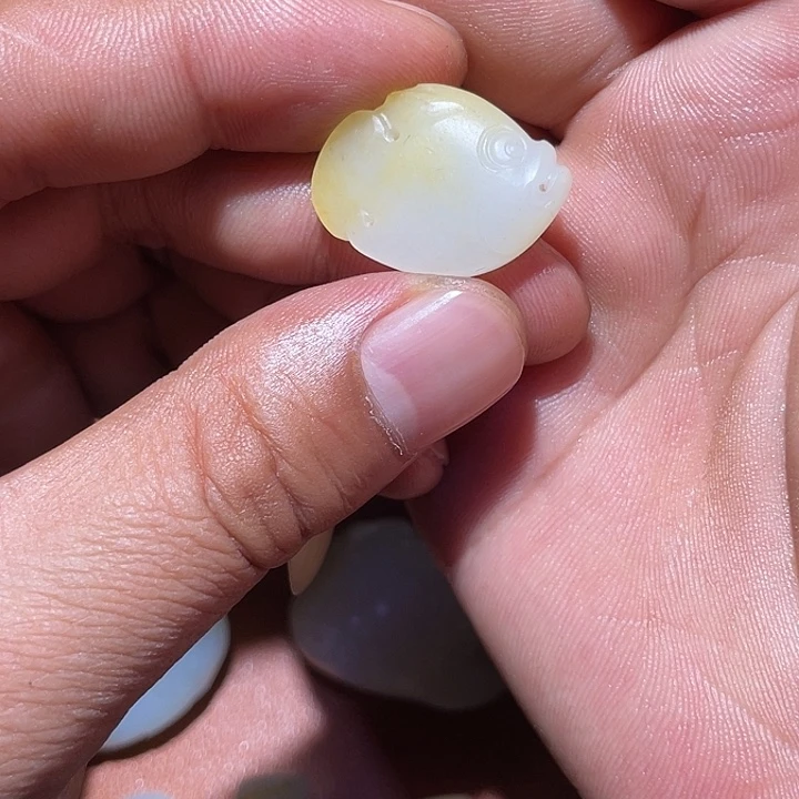 吊坠(不含链)未镶嵌和田玉早**国