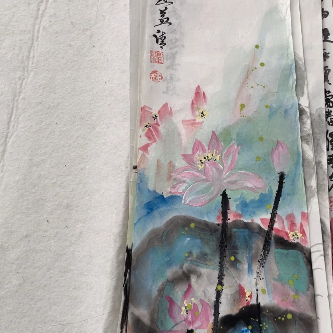 国画高庆丽老师绘画