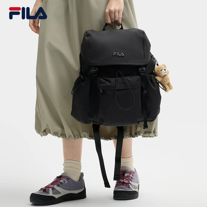 Fila/斐乐新款男女同款【多口袋时尚】休闲多彩双肩背包F13U529134F