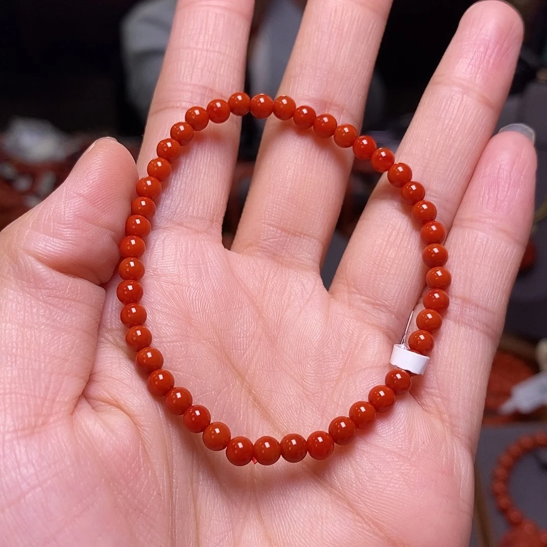 南红玛瑙单圈4m m未镶嵌