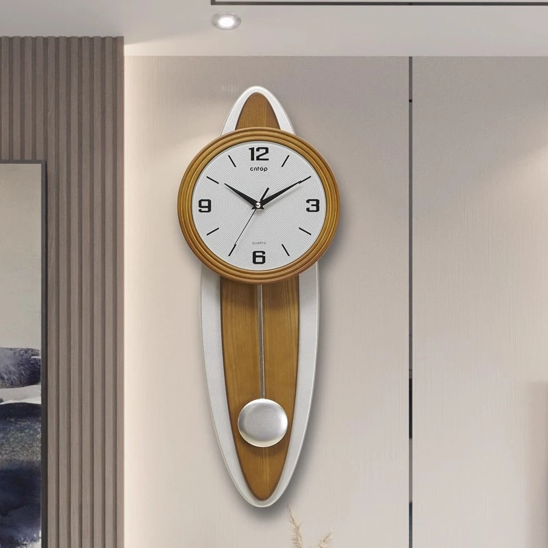 极简创意挂钟家用时钟钟表适合卧室客厅石英材质P17045A
