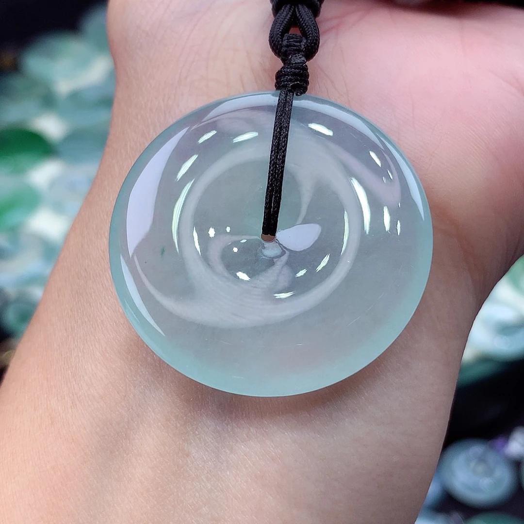 颈饰未镶嵌翡翠编号26尺寸35.7-5.9