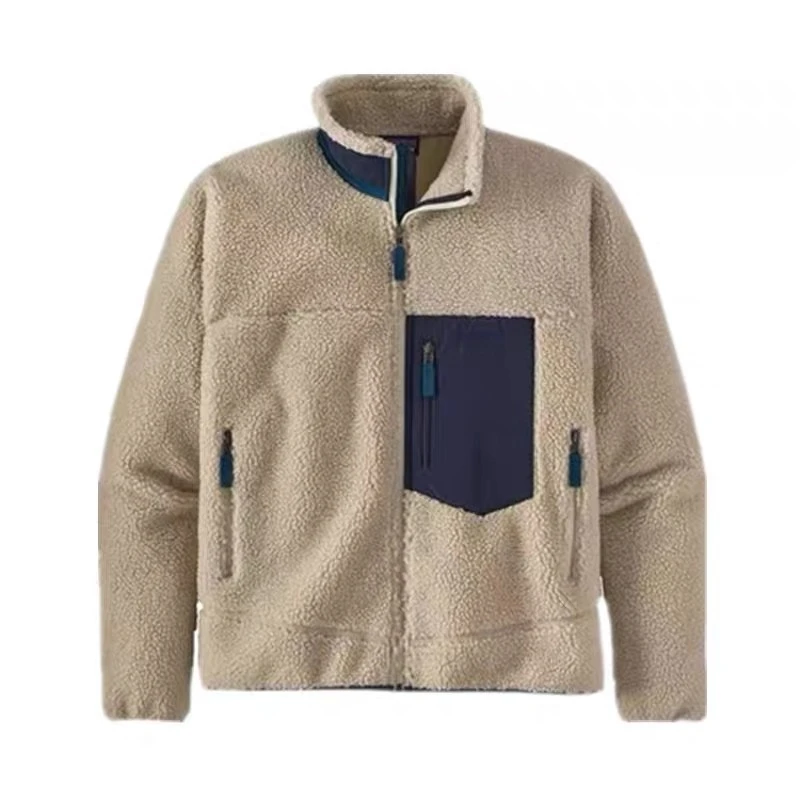 056男女同款户外美式羊羔绒外套