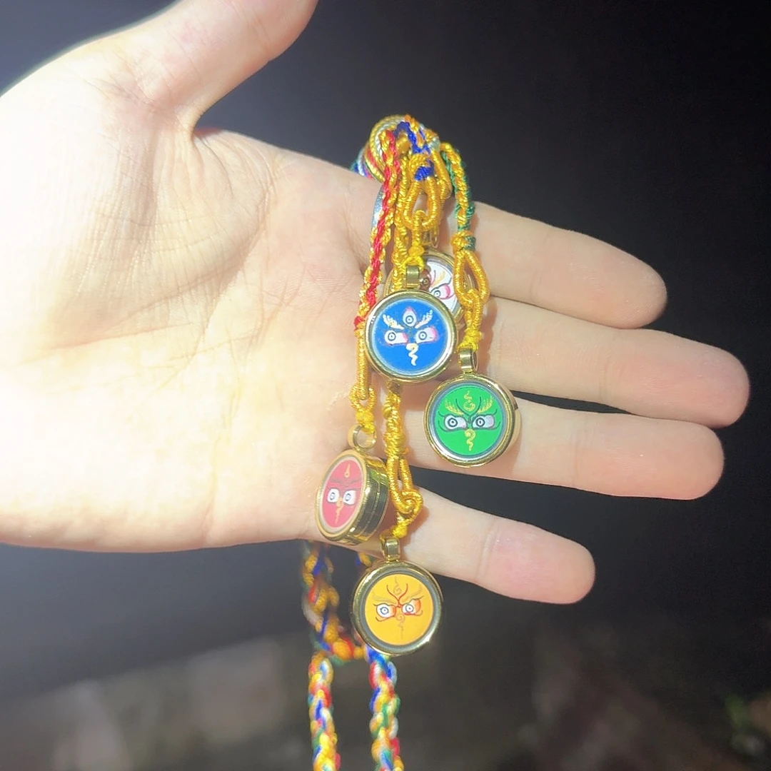 吊坠五路C -热贡纯手绘-娜娜