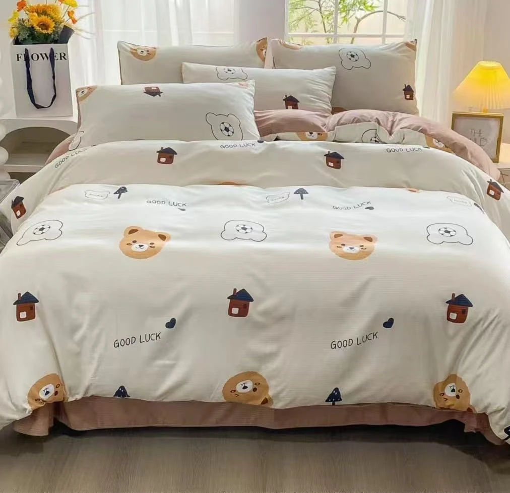 【春日家纺】新款被罩亲肤柔软舒适小清新