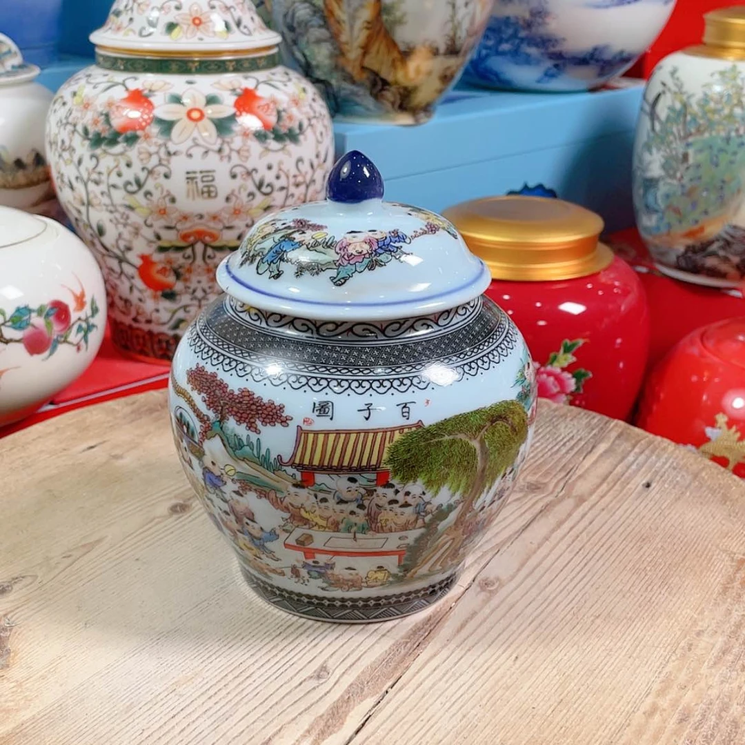 【闪购商品】罐陶瓷茶叶罐密封罐