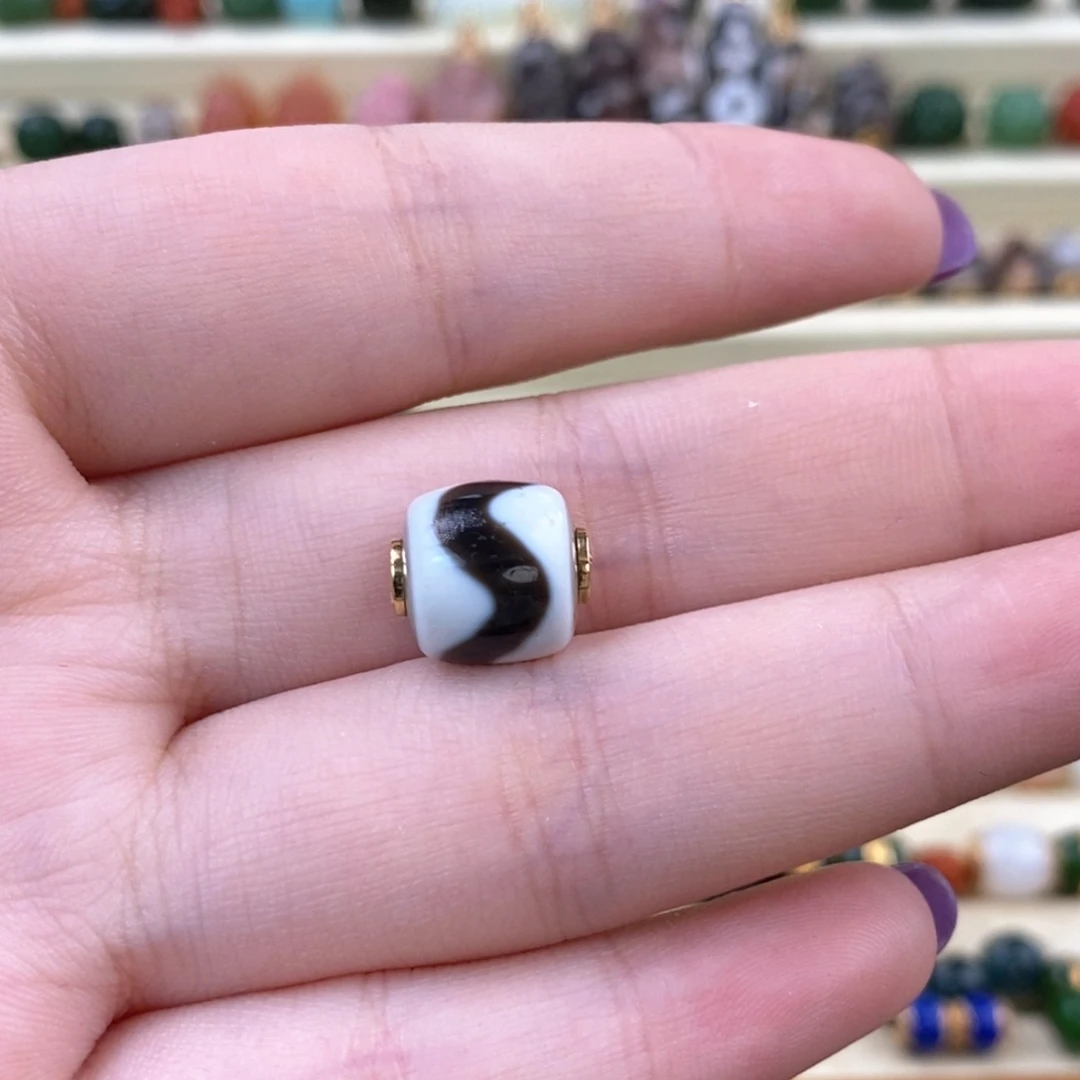 玛瑙/玉髓颈饰18K金镶嵌
