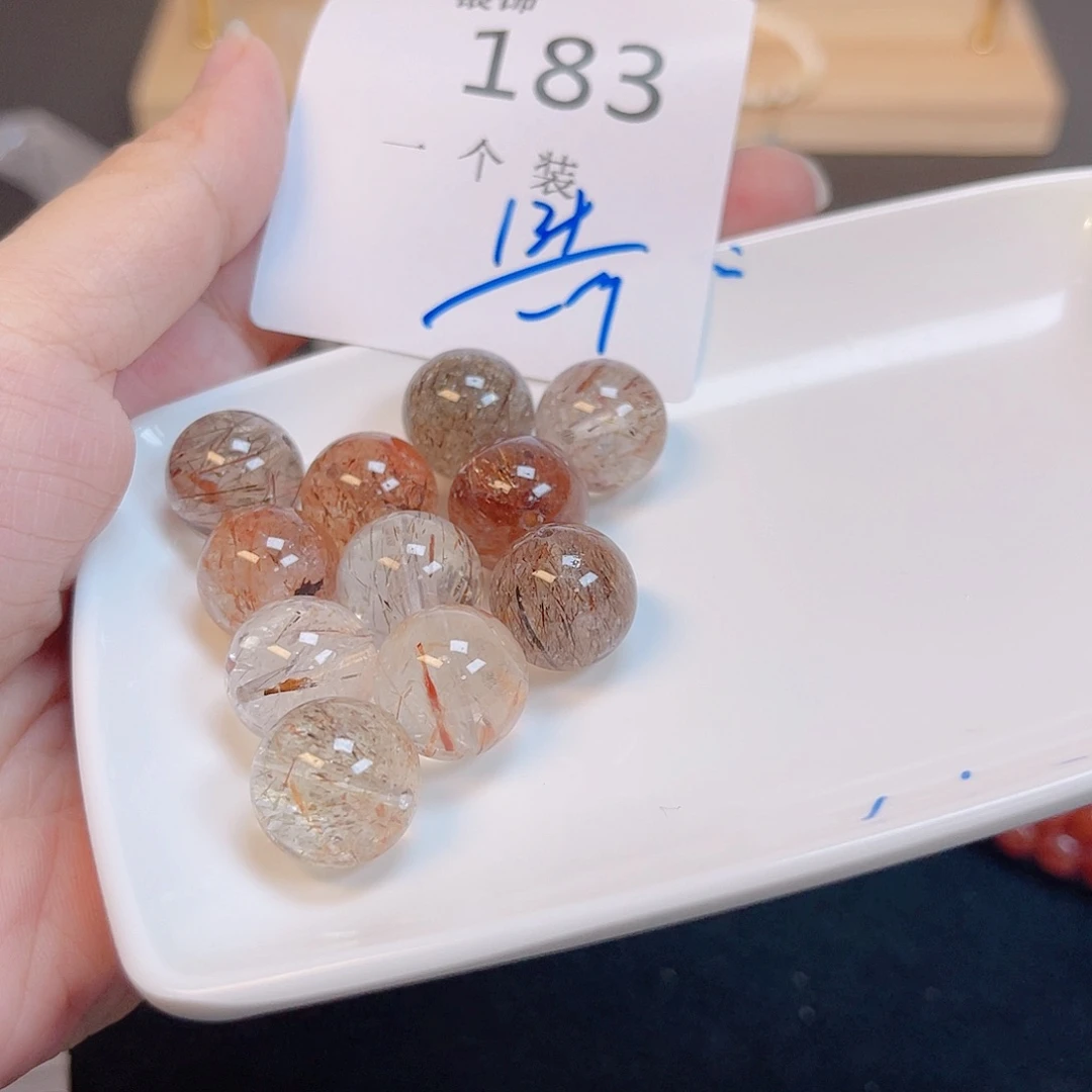 水晶珠宝半成品未镶嵌183 。