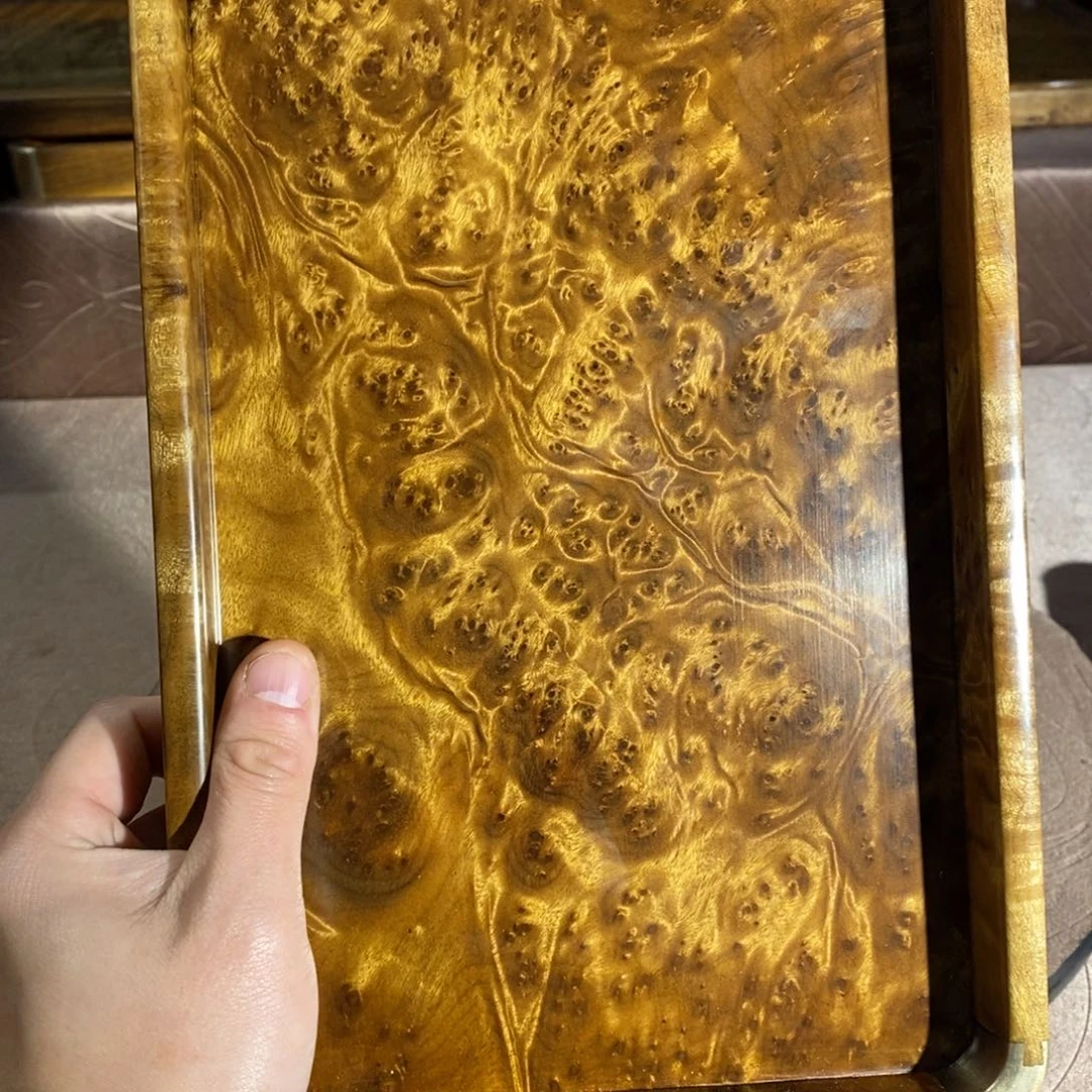 金丝楠时****情金丝楠木文盘