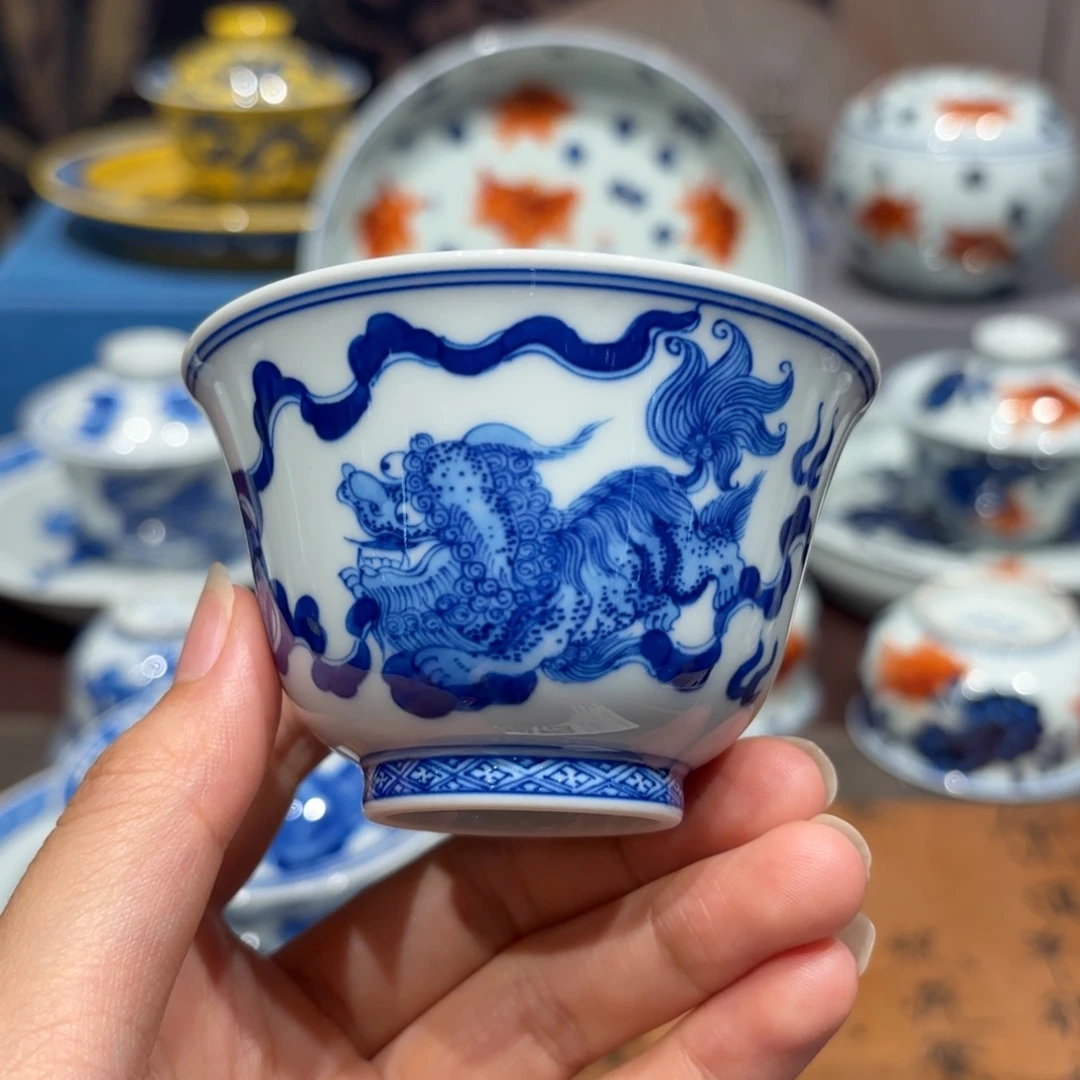 手工手绘陶瓷茶具