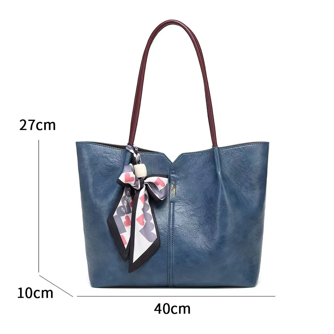 0936-1#蓝色【尺寸：长40宽10高27】潮流气质百搭时尚女士单肩包