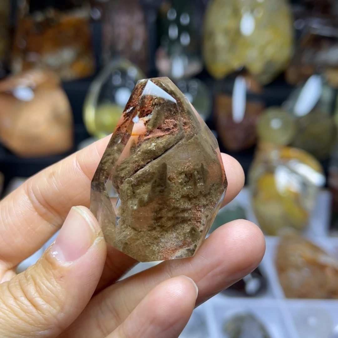 水晶摆件未镶嵌恨*摆件