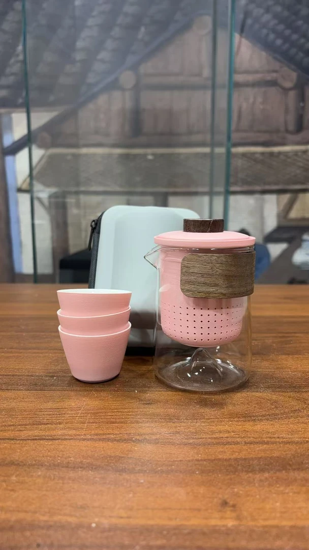 一铭茶器甄选陶瓷旅行套@@YS464