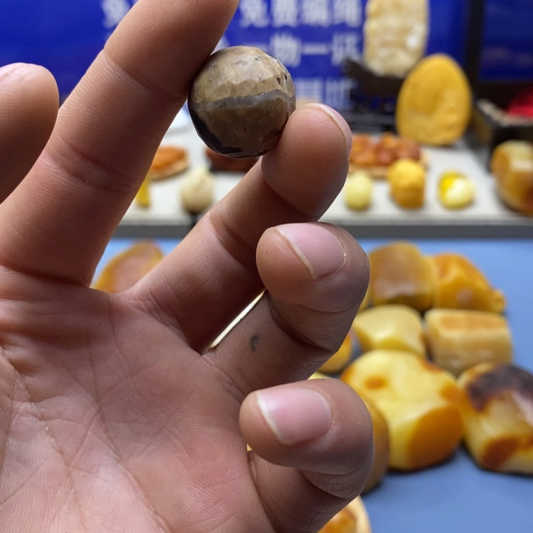 定制蜜蜡未镶嵌蔣*传世琥珀蜜蜡定制