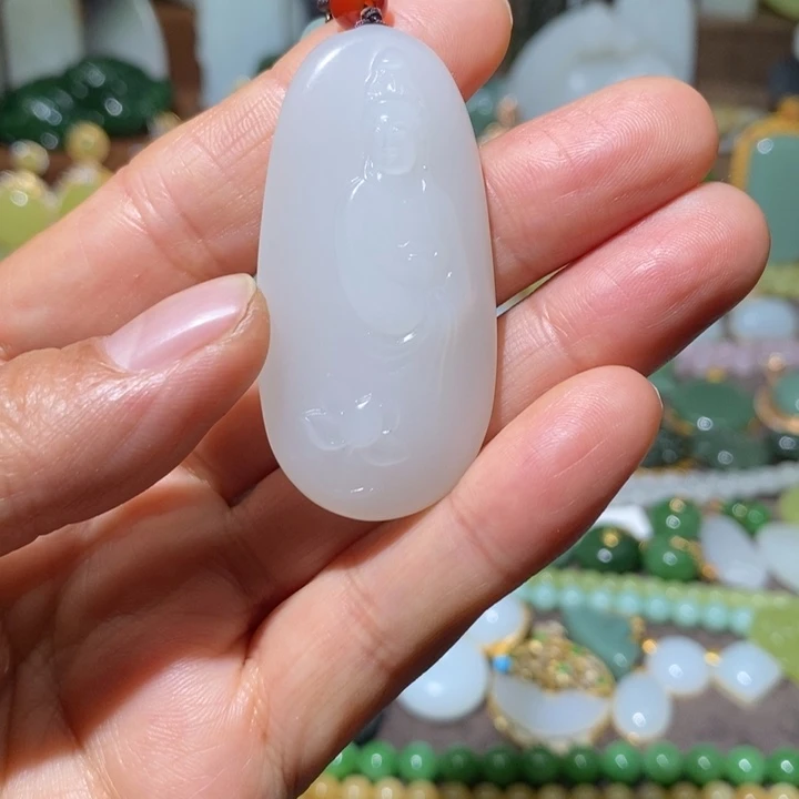 和田玉（白玉）未镶嵌颈饰