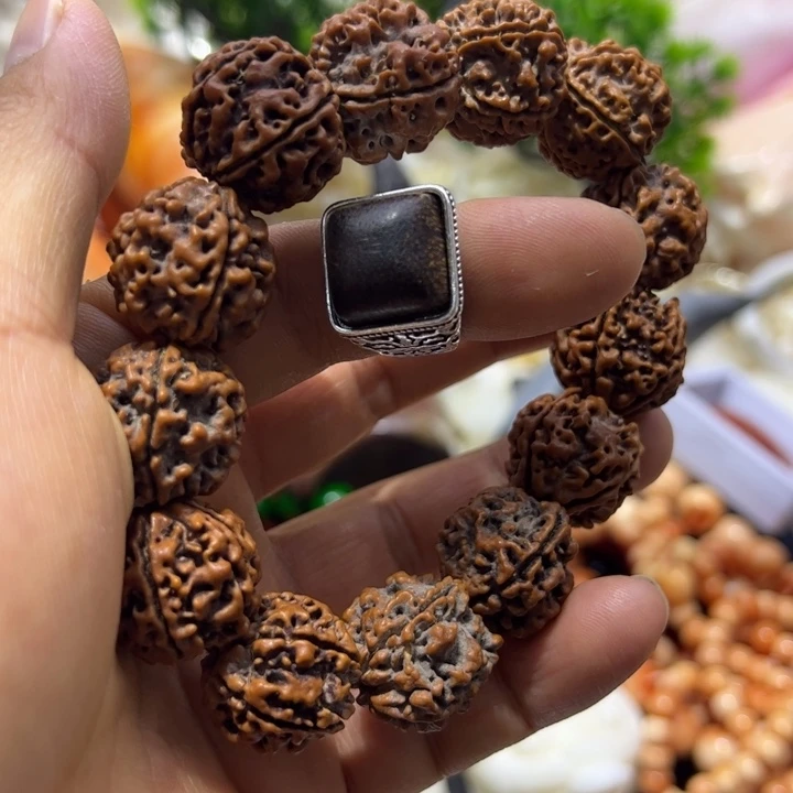 大果紫檀（缅甸花梨）西方戒指