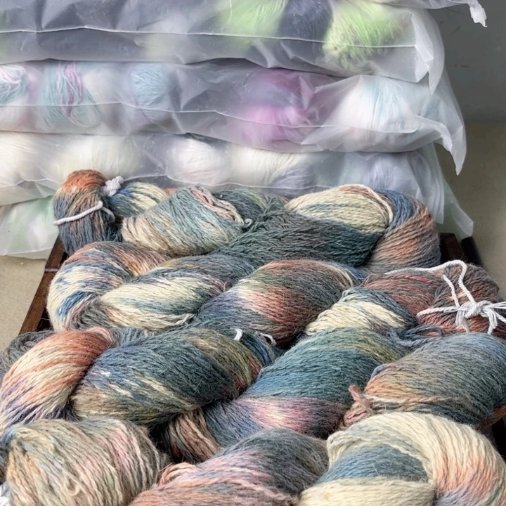 羊毛手染长毛貂22号