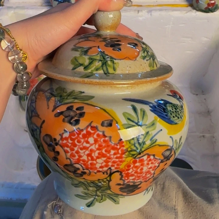 瓷片景德镇陶瓷手工手绘