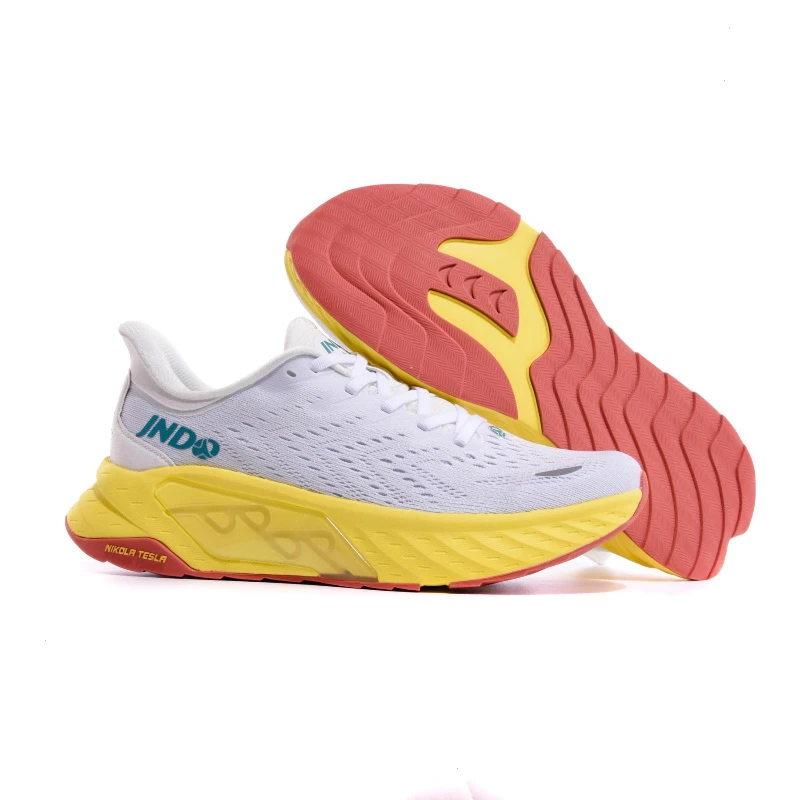 鲸动全新升级男鞋透气呼吸跳绳跳操跳舞特斯拉阀休闲跑步鞋