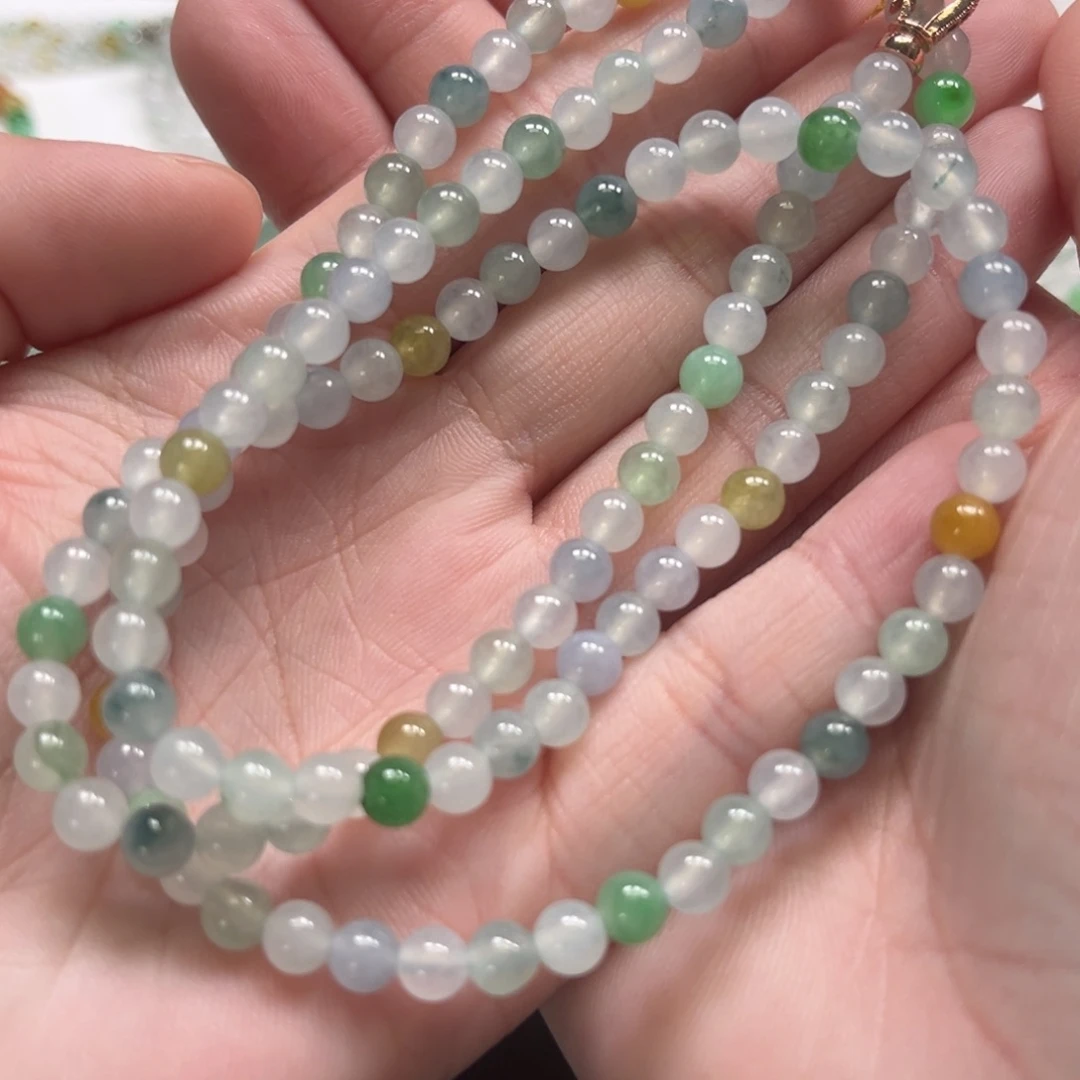 翡翠未镶嵌颈饰缅甸翡翠