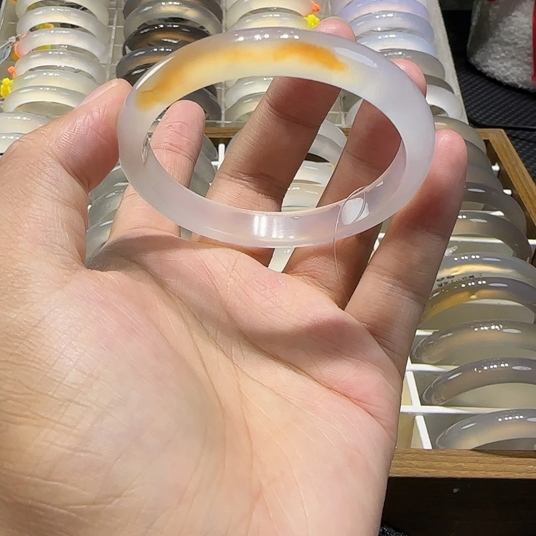 手镯玛瑙/玉髓未镶嵌54飘糖福利