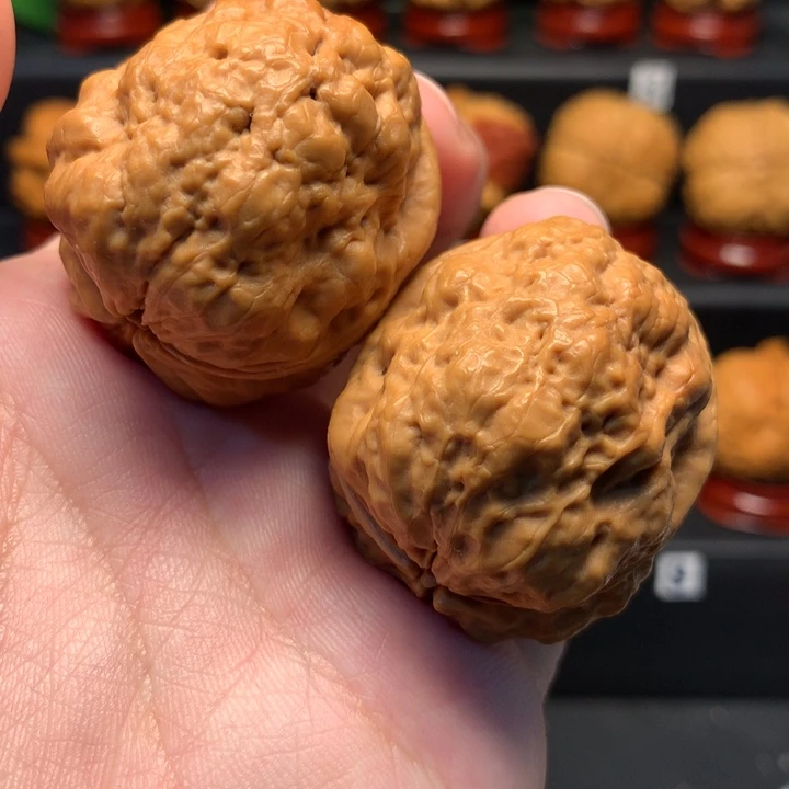 文玩核桃把件40祥龙十八包