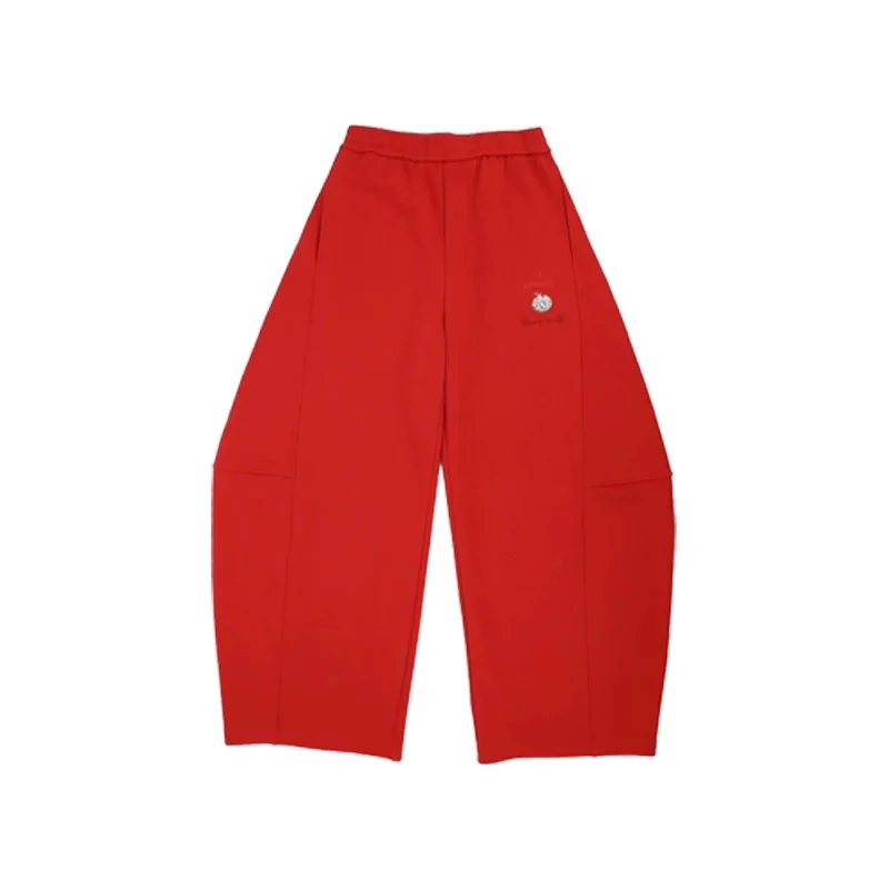 有尾｜25春主题肌理印花阔腿裤Y5425119