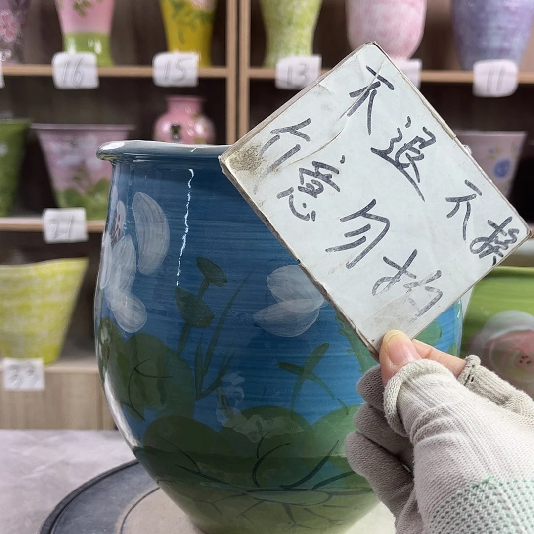 景德镇陶瓷花盆花盆