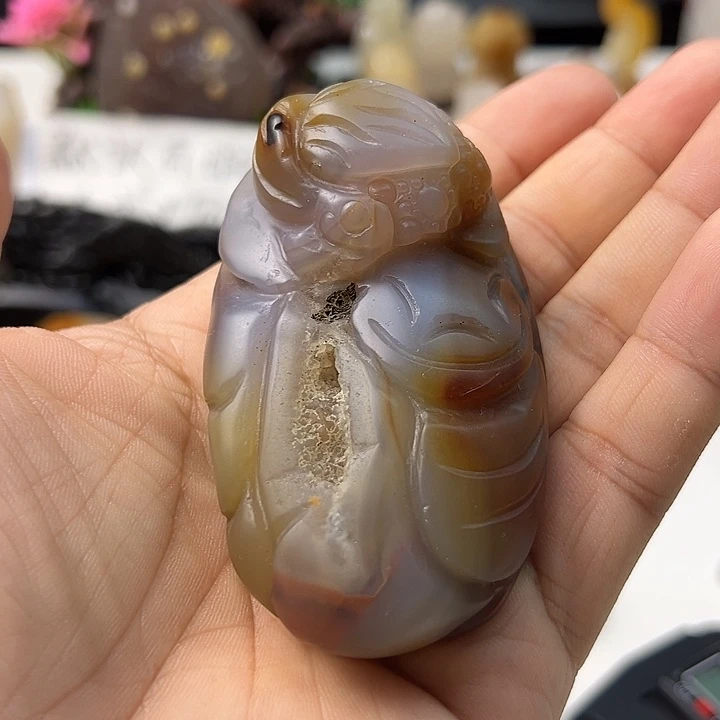 玛瑙/玉髓颈饰未镶嵌迷*