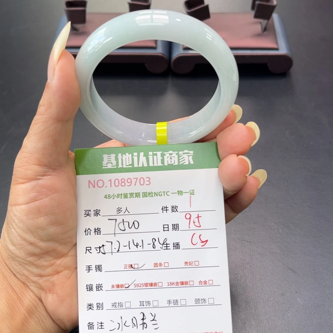 未镶嵌手镯翡翠多人