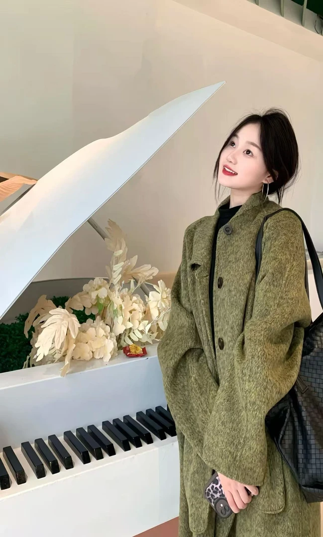 丹丹专属【691-700】2025秋冬新款高级设计感双面羊毛大衣外套