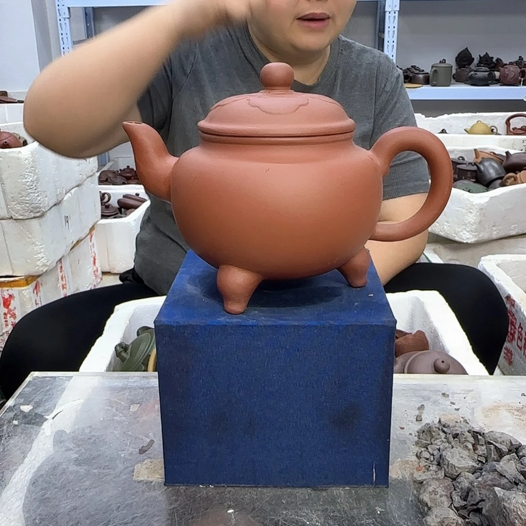 茶壶紫砂宜兴紫砂壶瑕疵