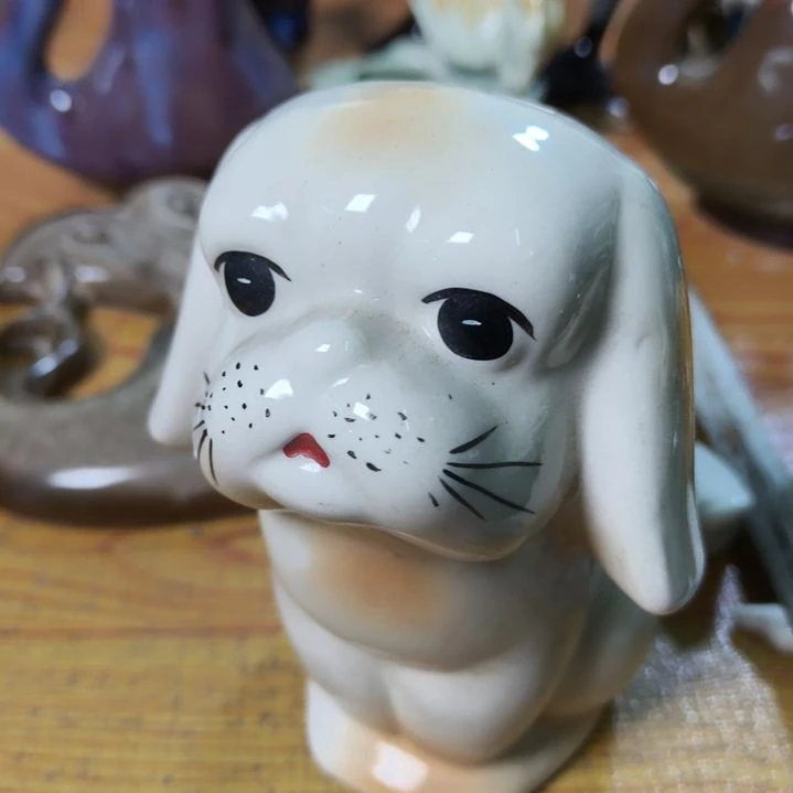 瓷片磁州窑五厂盘碗壶杯有瑕疵