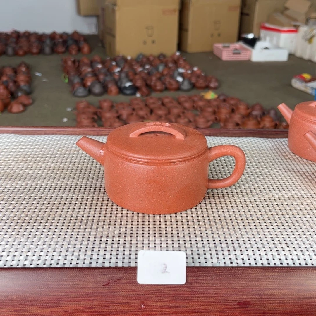 紫砂茶壶瑕疵1.20-2 桃花 180cc