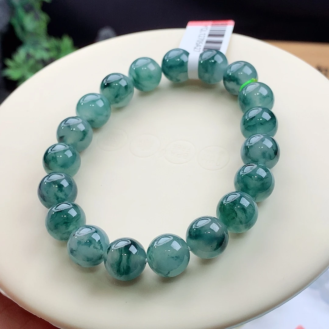 未镶嵌手链翡翠卡10mm