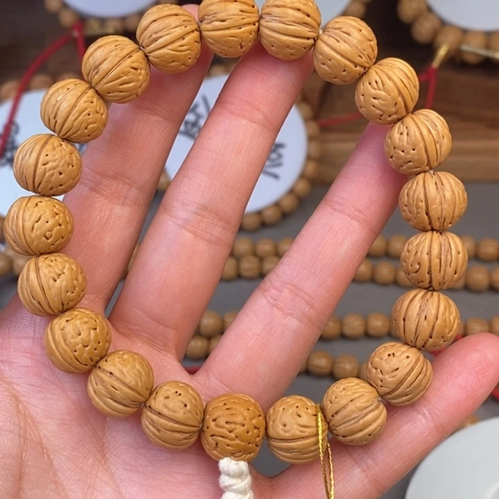 桃核手串墨*核帝13尺寸误差0.5之间