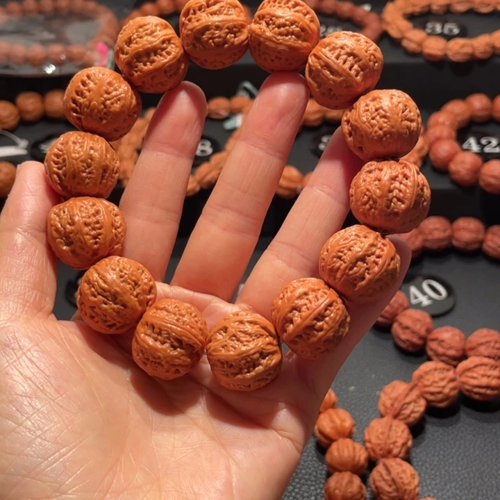 手串文玩核桃八棱手串2.2