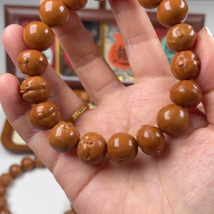 从***来手串猴头核桃百态微瑕