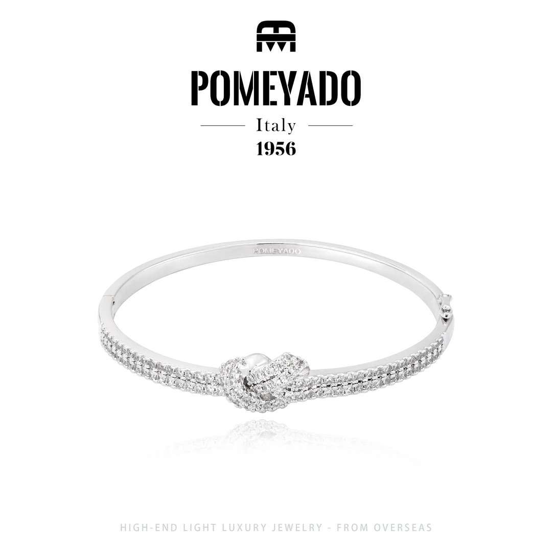 【莫斯科之夜】Pomeyado高级感扭结手镯F4806