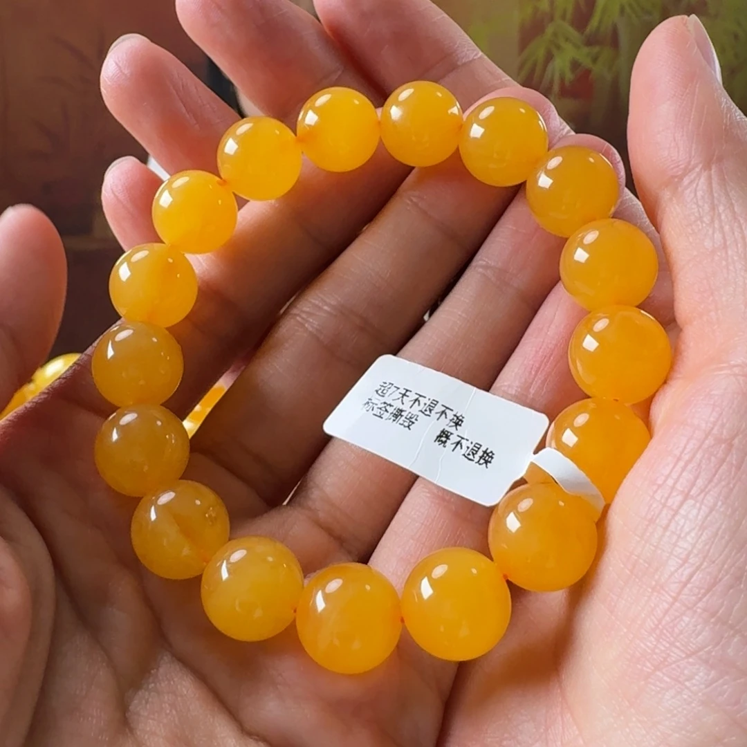 蜜蜡未镶嵌毛衣链