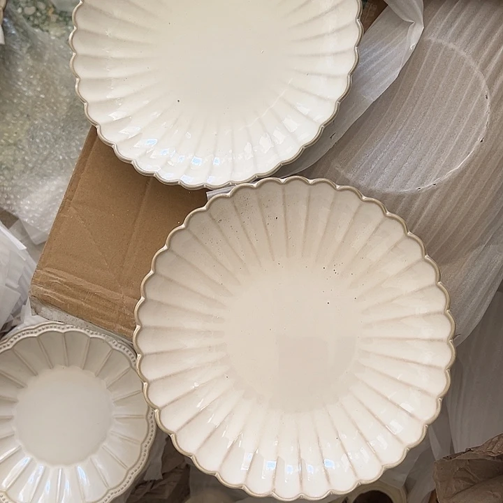 瓷片默认瑕疵商品贝壳8.5寸2